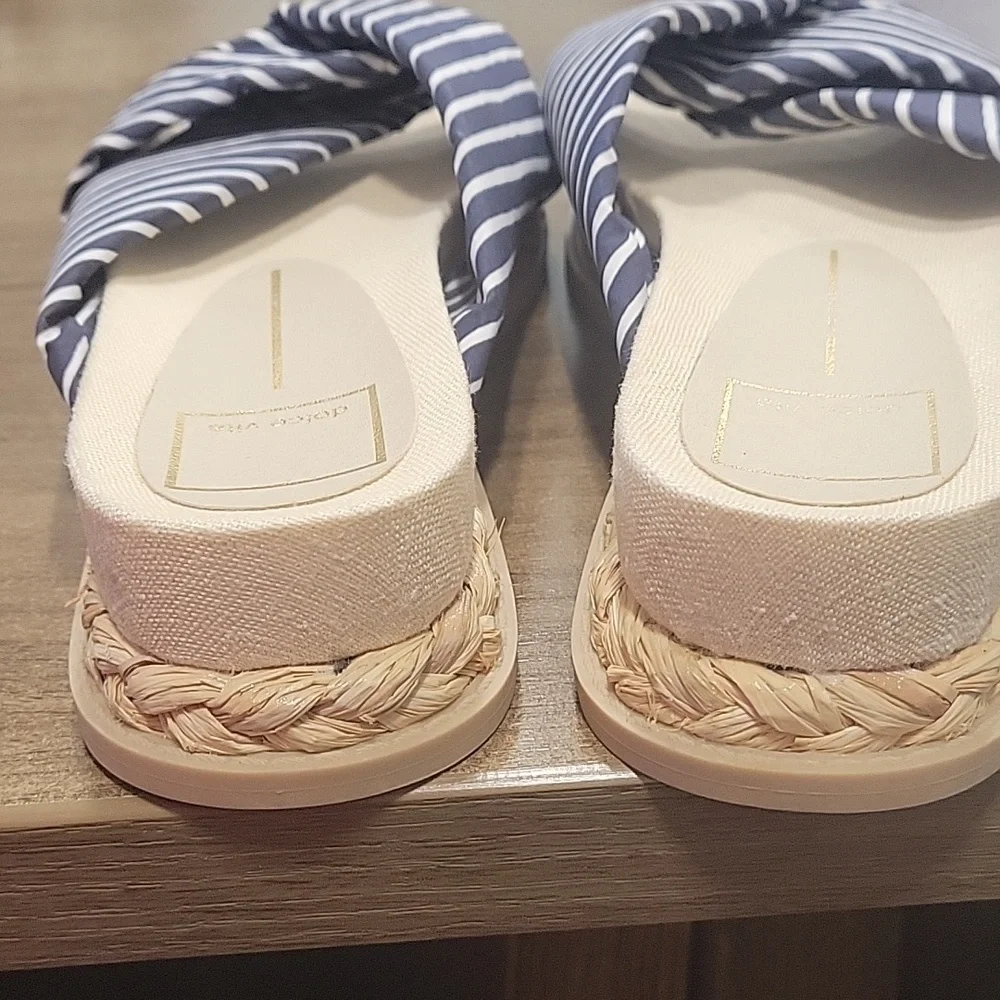 Dolce Vita Giza Knotted Platform square toe Slides-Size 8 - Picture 6 of 14